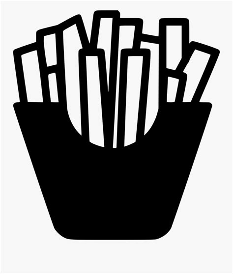 French Fries Clipart Black And White 3 Clipart Station Images