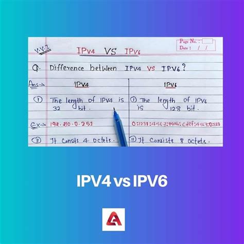 Ipv4 Vs Ipv6 Difference And Comparison