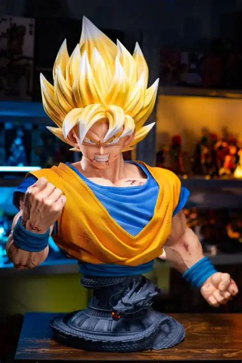 Dragon Ball Figure Class Goku Bust Statue Kaioland