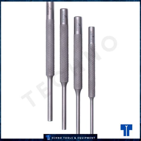 Kennedy Parallel Pin Punch Long Series Set Of 4 Ken5182400k Techno