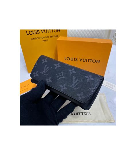 Louis Vuitton Monogram Eclipse Canvas Woody Glasses Case