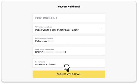 Wallets And Bank Transfer Pakistan Binomo Help Center