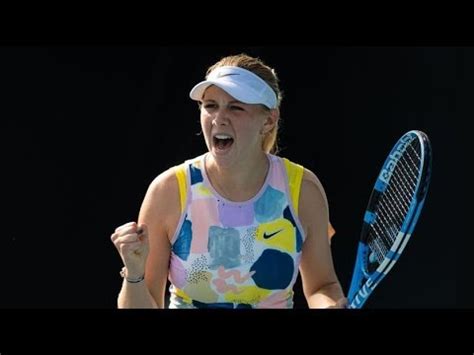 Caroline Dolehide VS Amanda Anisimova LIVE Stream YouTube