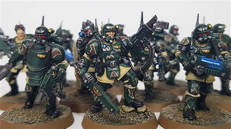 Cadian Kasrkin Warhammer K Youtube