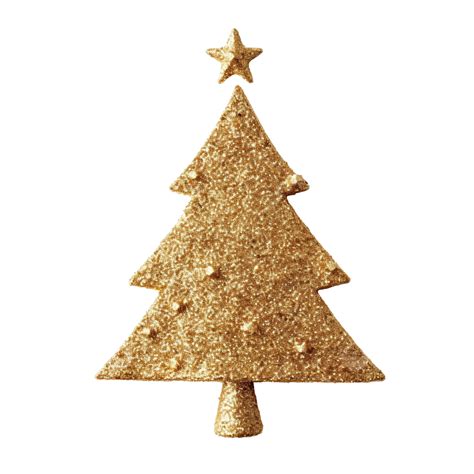 árbol De Navidad Con Brillo Dorado Png árbol De Navidad Brillo