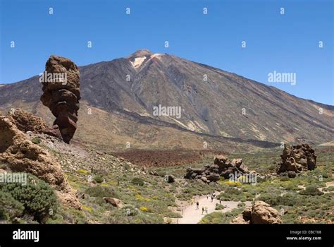 Roque Cinchado Roques De Garcia Caldeira De Las Canadas Mount Teide