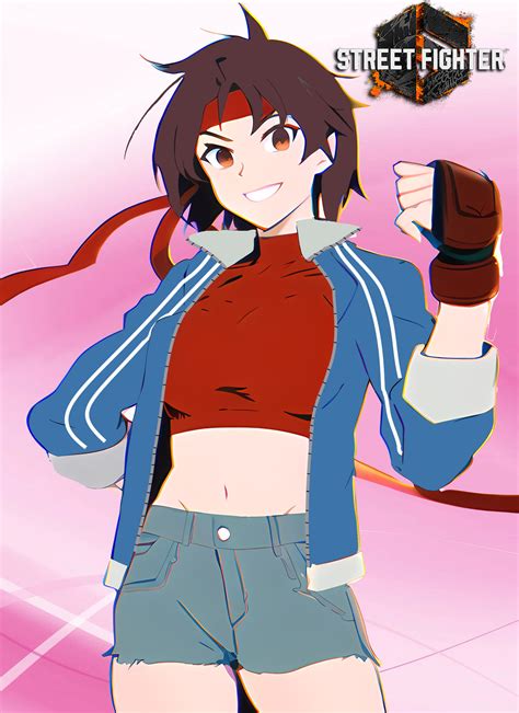 Sakura Street Fighter 6 By Ryjindynasty On Deviantart