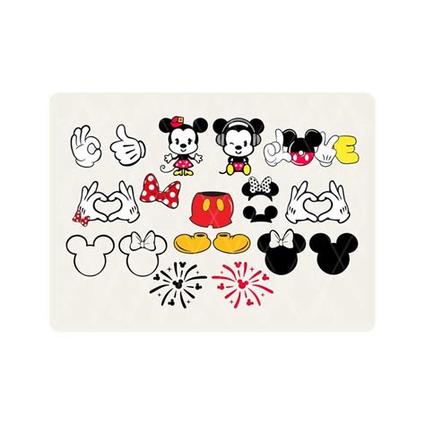 Mouse Clubhouse Svg Mickeyy Svg Minniee Svg Magical World Inspire