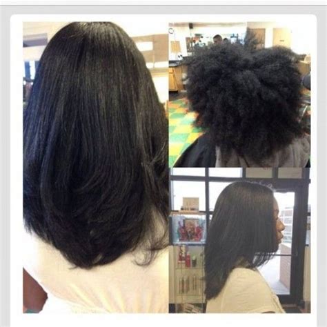 Natural Hair Flat Ironed Black Hair Information Community Natural