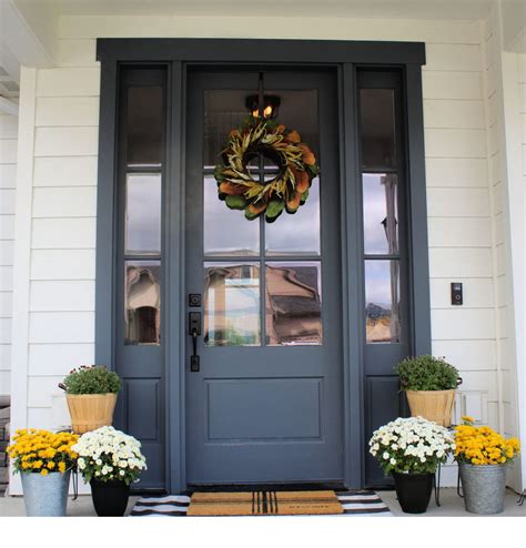 Today I Wanted To Share Our Simple Front Porch Along With Other Fall