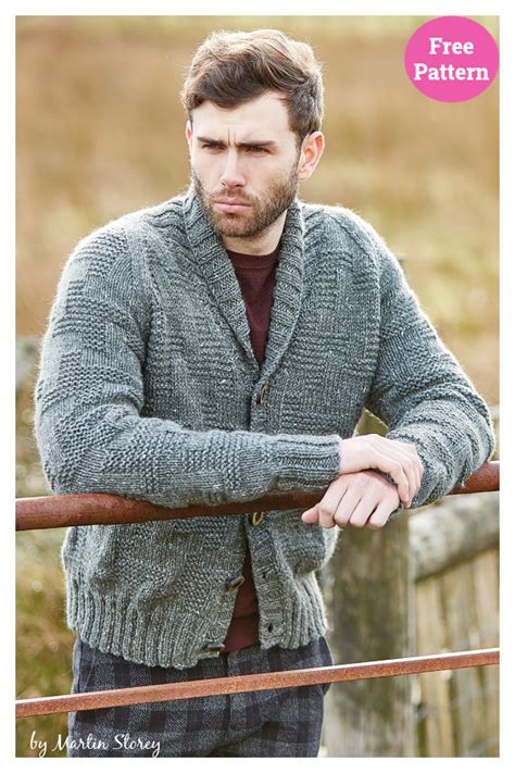 Men S Cardigan Knitting Patterns Page Of