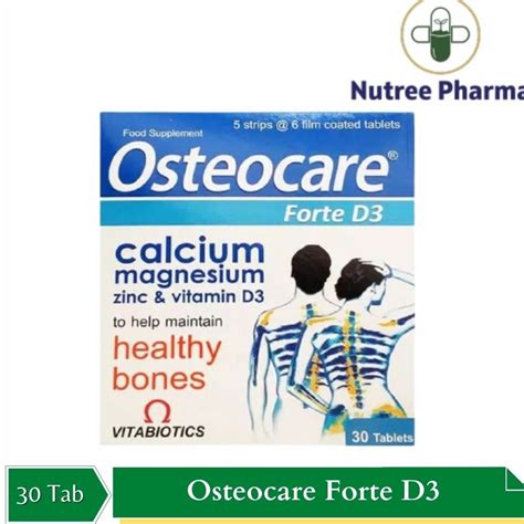 Jual Osteocare Forte D3 30 Tablet Menjaga Kesehatan Tulang