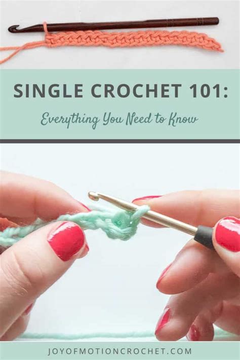 How To Single Crochet