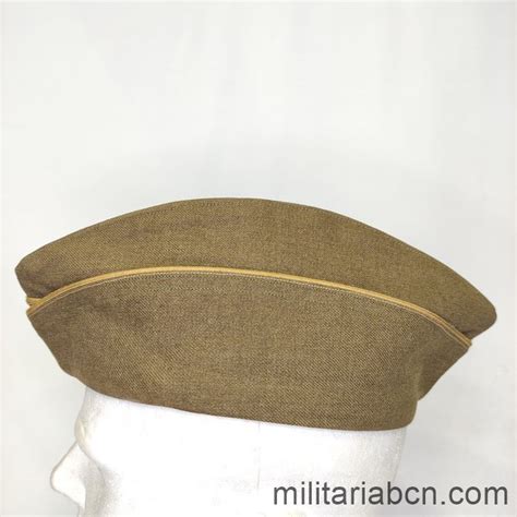 Gorra Cuartelera De Quartermaster Del Us Army Segunda Guerra Mundial