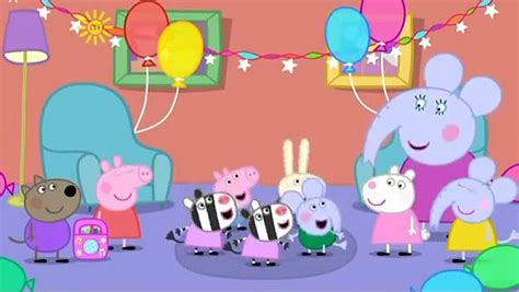 Edmond Elephants Birthday Peppa Pig Video Dailymotion