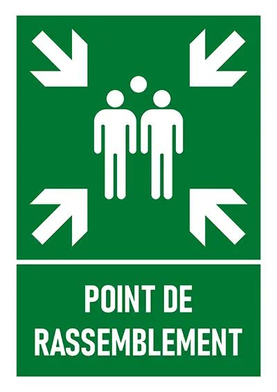 Point De Rassemblement Panneau Calendrier Su