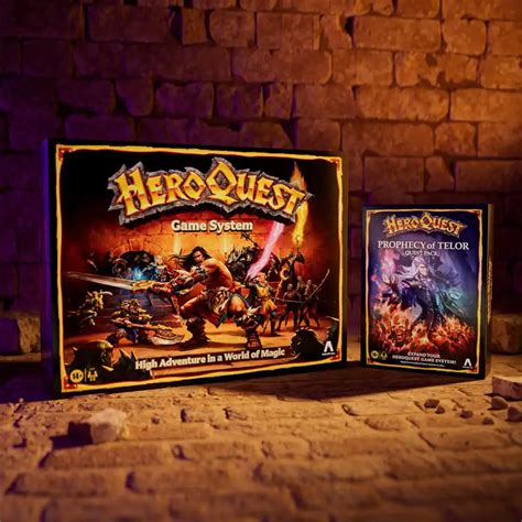 Heroquest Expansion Prophecy Of Telor Quest Pack Angol Nyelv