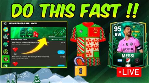 How To Complete Winter Wildcards Quests Unlock Sweater Kit Get Messi