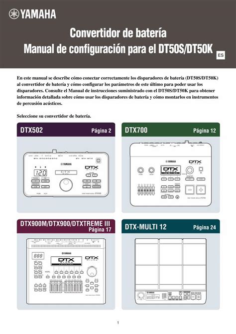 PDF Convertidor de batería Manual de configuración para el Use