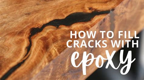 How To Fill Wood Voids With Epoxy