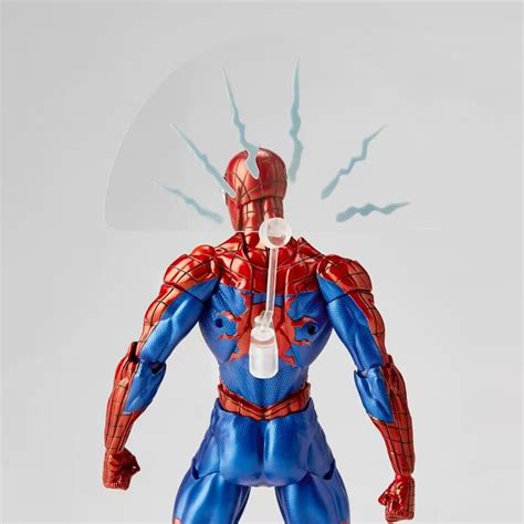 Kaiyodo Revoltech Amazing Yamaguchi Marvel S SPIDER MAN Version 2 0