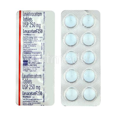 Levacetam 250mg Tablet 10s Price Uses Side Effects Netmeds