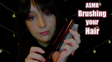 ⭐asmr Brushing Your Hair To Help You Sleep Soft Spoken Mouth Sounds