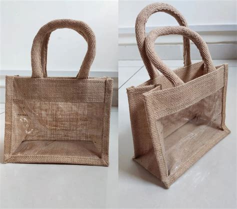 Brown Plain Jar Jute Pvc Bag Gift Bag At Rs Piece In Mumbai Id