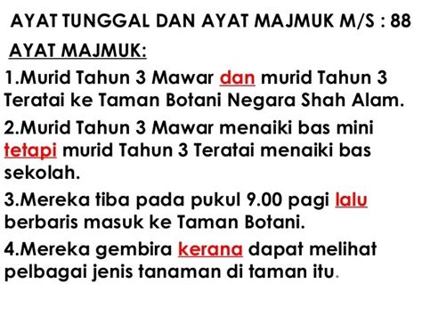 Contoh Ayat Tunggal Dan Ayat Majmuk Tahun 6 Contoh Qq | Images and Photos finder