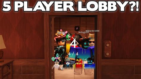 How Did I Get A 5 Player Lobby Roblox Doors Youtube