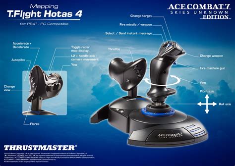 Joystick Tflight Hotas Ace Combat 7 Skies Unknown Edition Tutti I