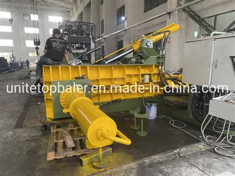 Hydraulic Waste Aluminum Can Press Machine Baler And Baling Machine