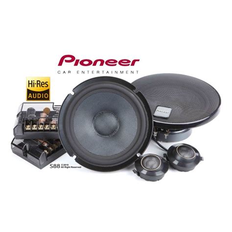 Jual Pioneer TS Z65CH Hi Res Audio 2 Way 6 5 Inch Component Speaker