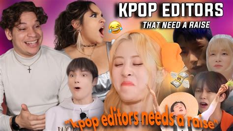 KPOP Editors Are THE BEST Waleska Efra React To Funniest Kpop Edits