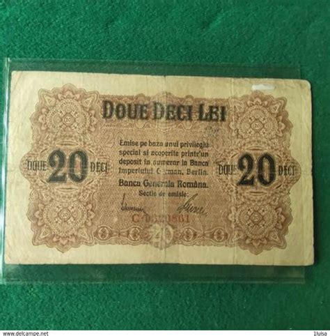 Rumänien - ROMANIA 20 LEU 1917