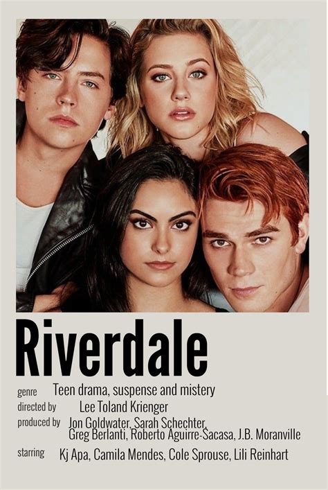 Movie Poster Riverdale Aplicaciones De Fotografia Películas Vintage