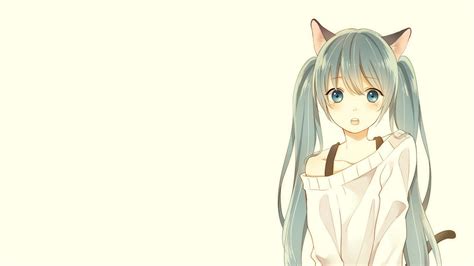 Anime Cat Girl Wallpapers - Top Free Anime Cat Girl Backgrounds ...