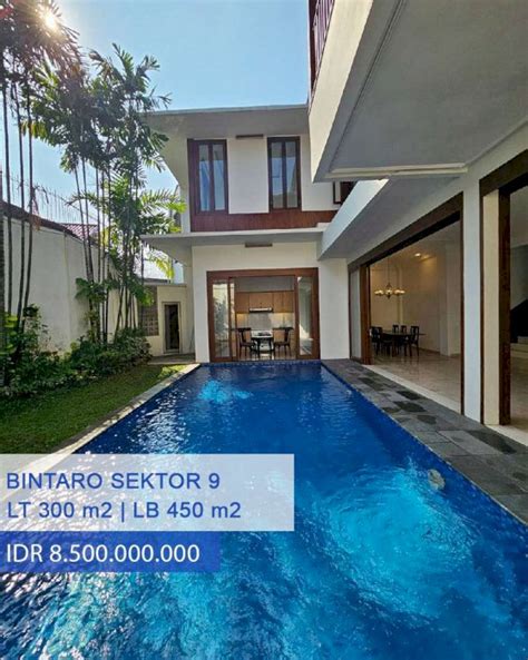 Dijual Rumah Exclusive Townhouse Di Bintaro Sektor Tangsel Idrumah