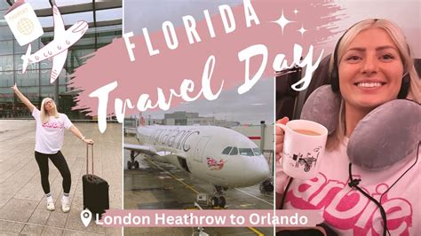 FLORIDA TRAVEL DAY Virgin Atlantic LHR MCO Walt Disney World