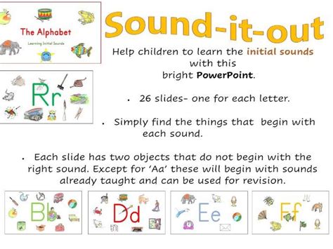 Initial Sounds PowerPoint Video Homelearning Teaching Resources