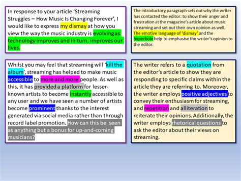 Ks3 Letter Writing Uk