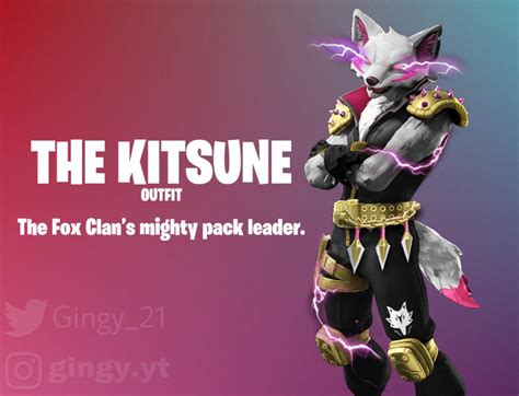 Concept The Kitsune Leader Of The Fox Clan Fortnitebr