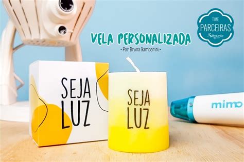 Como Fazer Velas Personalizadas Caixa Blog Silhouette Brasil