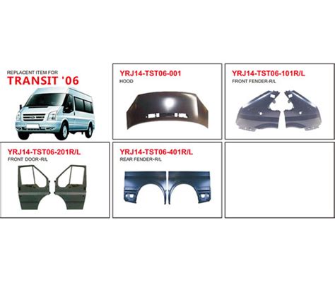 Ford Transit Auto Body Parts Jiangsu Yarujie Auto Parts Co Ltd