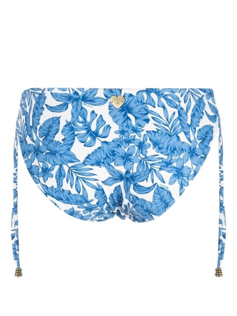 Twinset St Palm Hawaiian Print Bikini Bottoms Farfetch