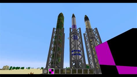 Hbm S Minecraft Nuke Mod Progress 25 Custom Missiles Youtube