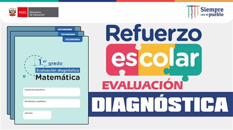 Refuerzo Escolar Aplicaci N De La Evaluaci N Diagn Stica