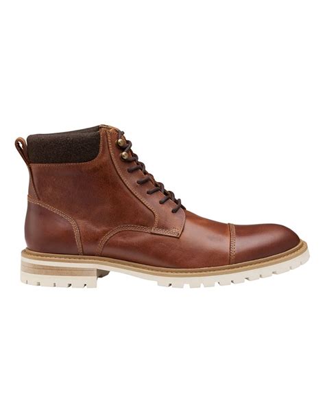 Johnston And Murphy Mens Barrett Cap Toe Boots Macys