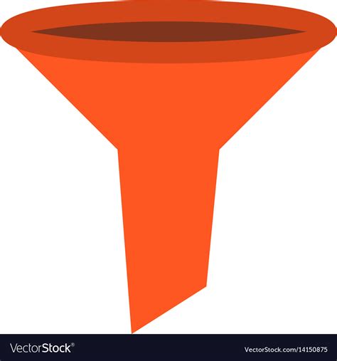 Funnel Royalty Free Vector Image VectorStock