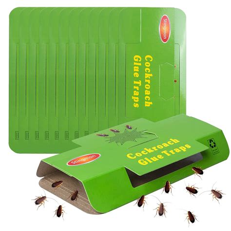 Buy 12 Pack Cockroach Trap, Cockroach Killer Indoor Home, Roach Bait, Roach Killer Indoor ...